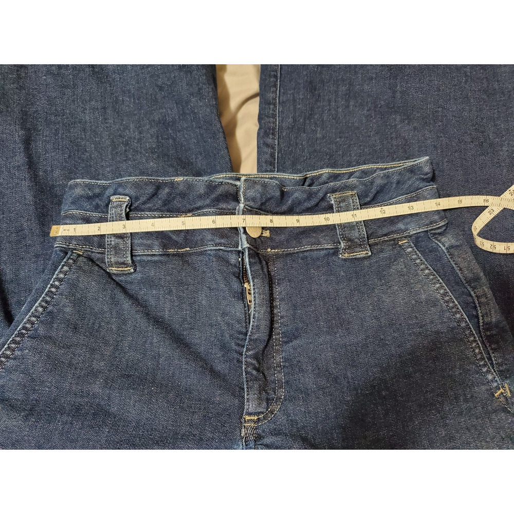 J.Crew Women’s High-Rise Wide-Leg Jeans Size 24 Blue Denim - Picture 5 of 13